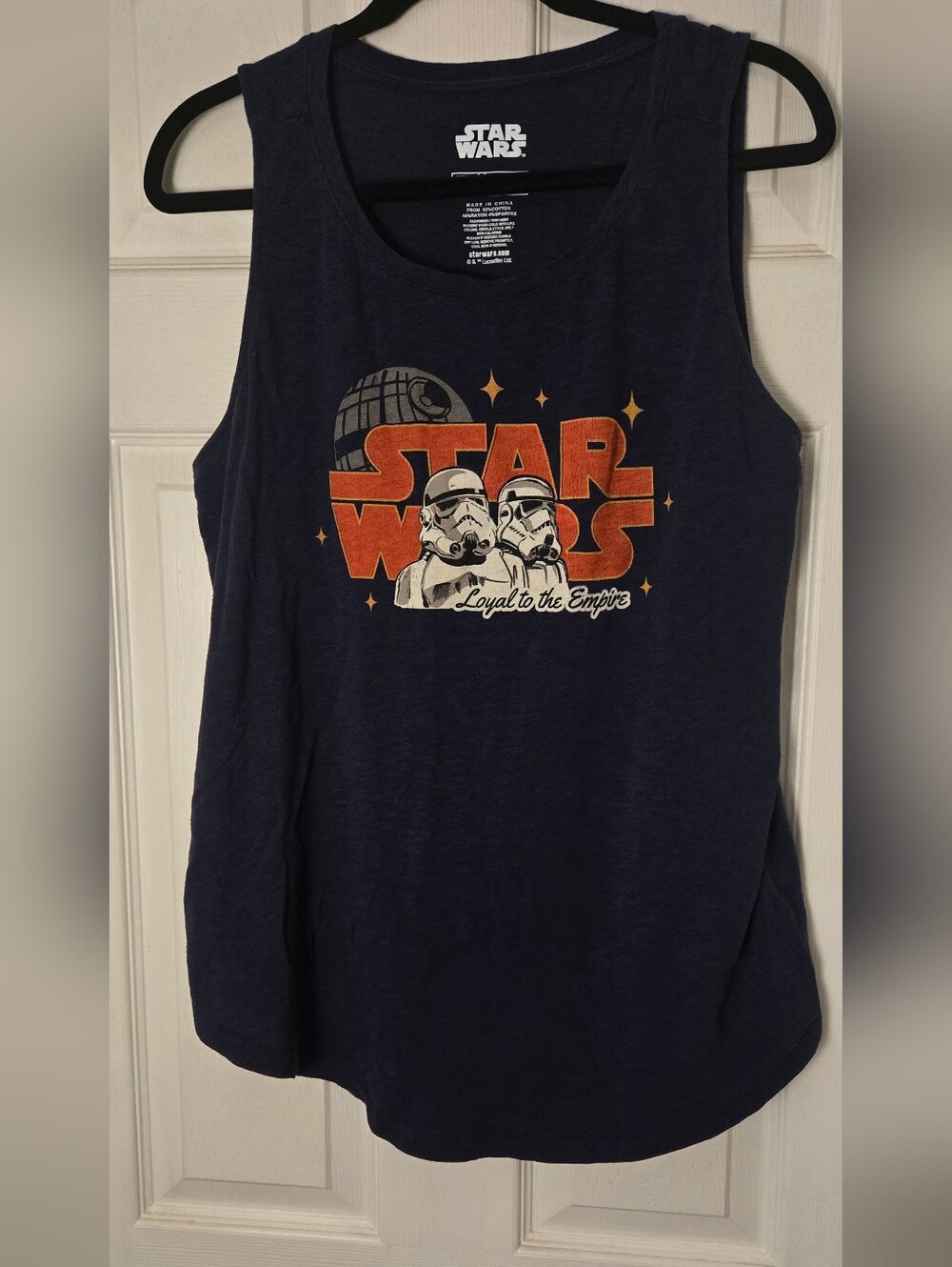 torrid Navy Star Wars Graphic Tank